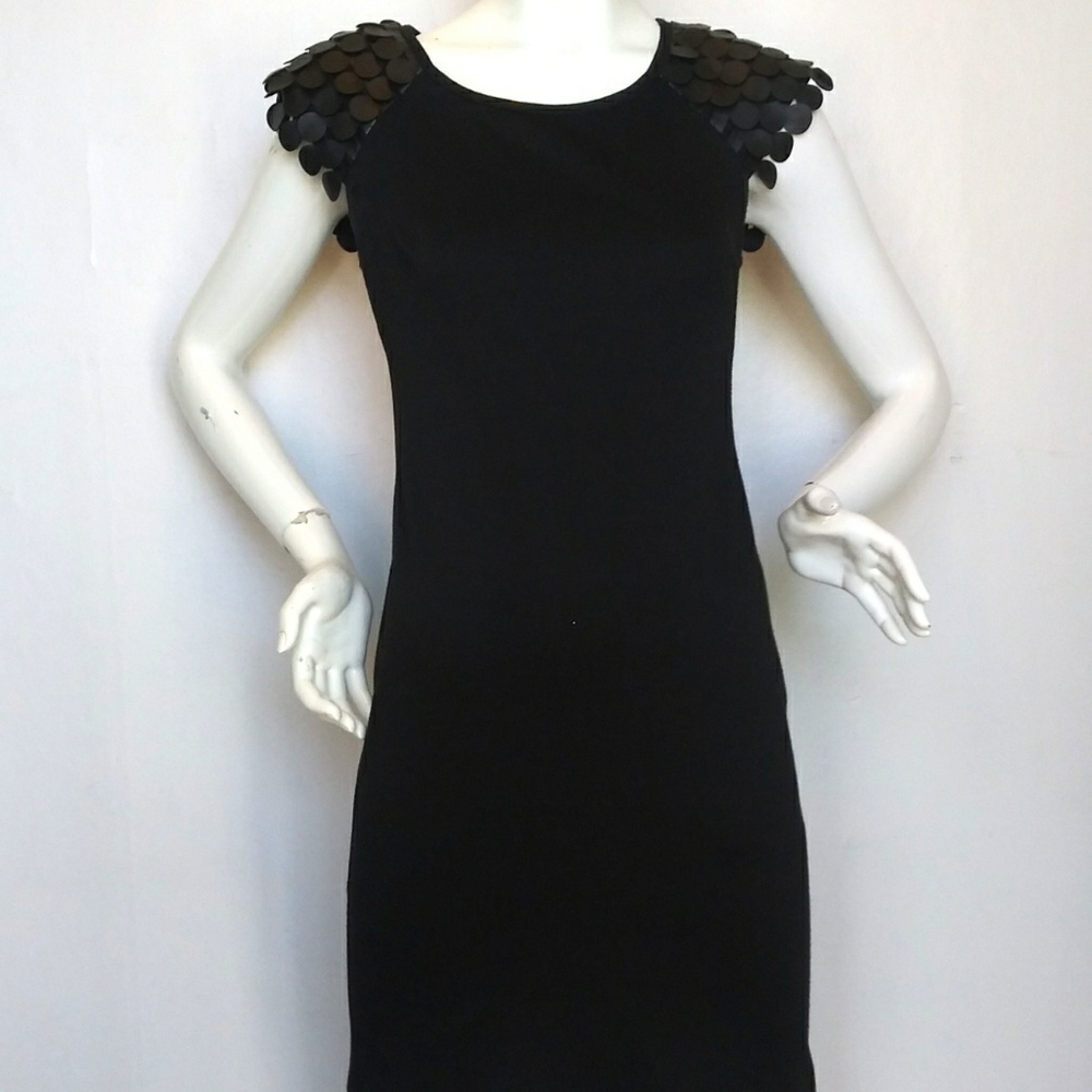 Bisou Bisou Embellished Sheath Dress - Sz 4
